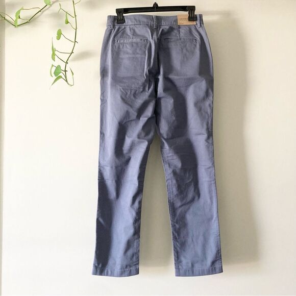 L.L.Bean‎ Women's Comfort Stretch Pants, Mid-Rise Straight-Leg Chino 6P - Picture 3 of 6